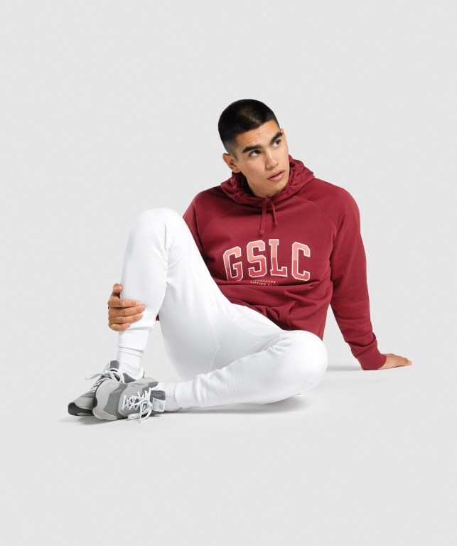 Gymshark GSLC Collegiate Burgunder | VvKHeMtkhbu