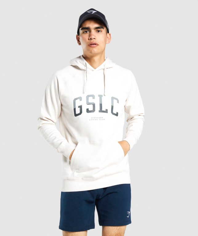 Gymshark GSLC Collegiate Pisket Krem | pXz1WF7oDdp