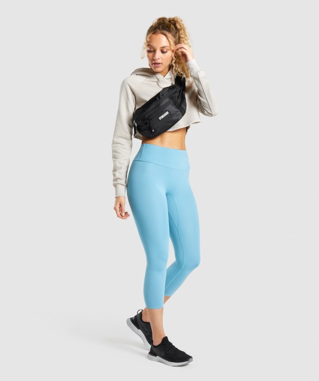 Gymshark GS Cross Body Svarte | 9XsnHEmasvV