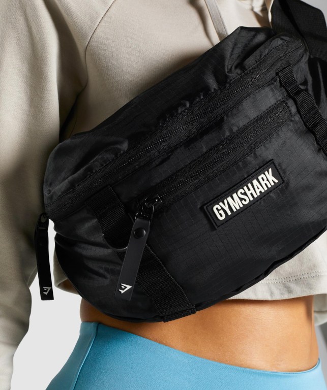 Gymshark GS Cross Body Svarte | 9XsnHEmasvV