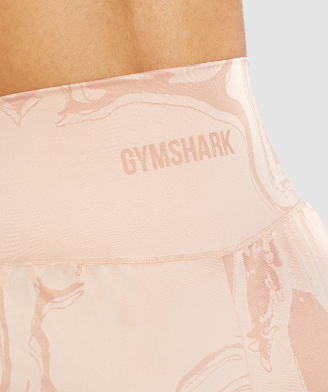 Gymshark GS Power Jacquard Lyse Rosa | phEcjos9Jst