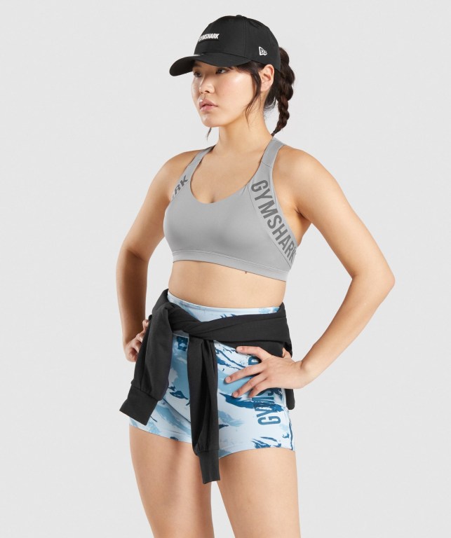 Gymshark GS Power Sports Bra Grå | KgfFFSTjIaJ