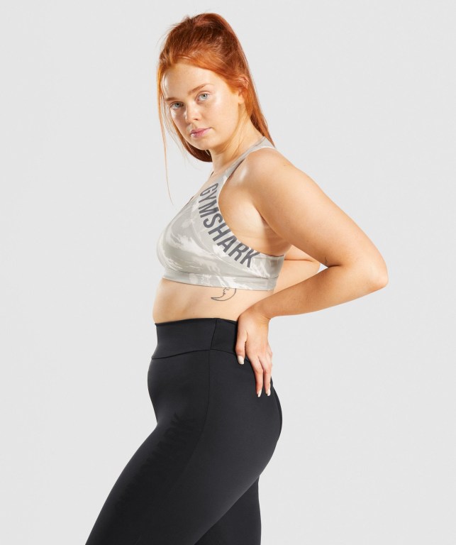 Gymshark GS Power Sports Bra Grå | QpIP6einRET