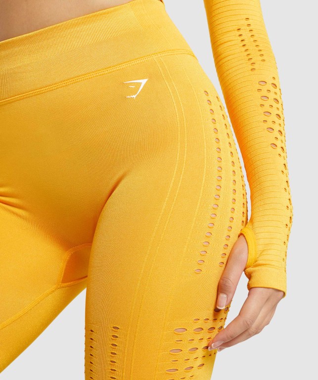 Gymshark Glow Seamless Gul | prMaYPNOv7D