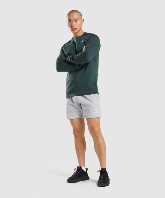 Gymshark Jacquard Quarter 3pk Hvite | SBEljDdANPM