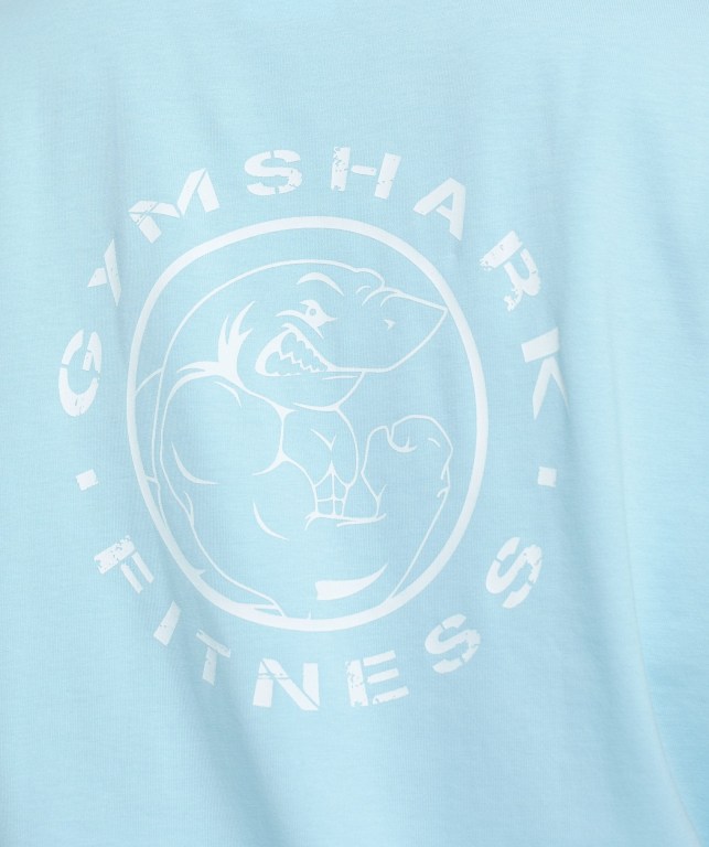 Gymshark Legacy Graphic Blå | 9Ojn5oXVHIF