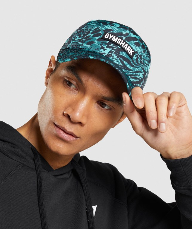 Gymshark Manimal Snapback Turkis | ICWJKfsPGyZ