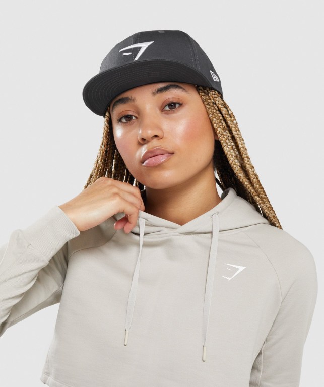 Gymshark New Era 9Fifty Snapback Grå Hvite | uXeXCKSafon