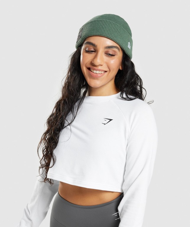 Gymshark New Era Fishermans Beanie Grønn | HNPCb8DHuk9