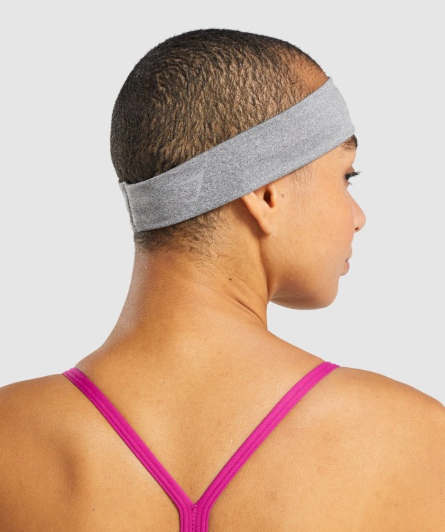 Gymshark New Era Headband Lyse Grå | K3HvWbf1f6T