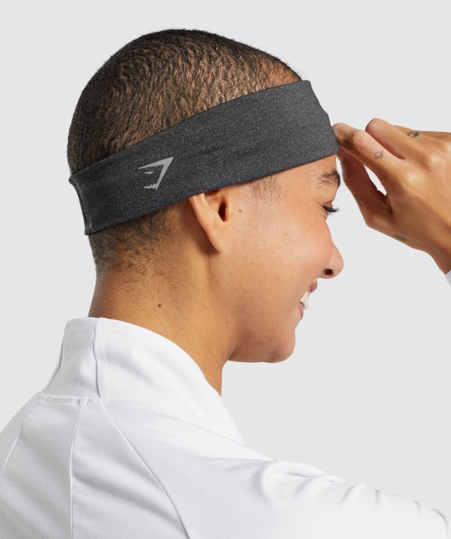 Gymshark New Era Headband Svarte | KYk6Fz2YQQi