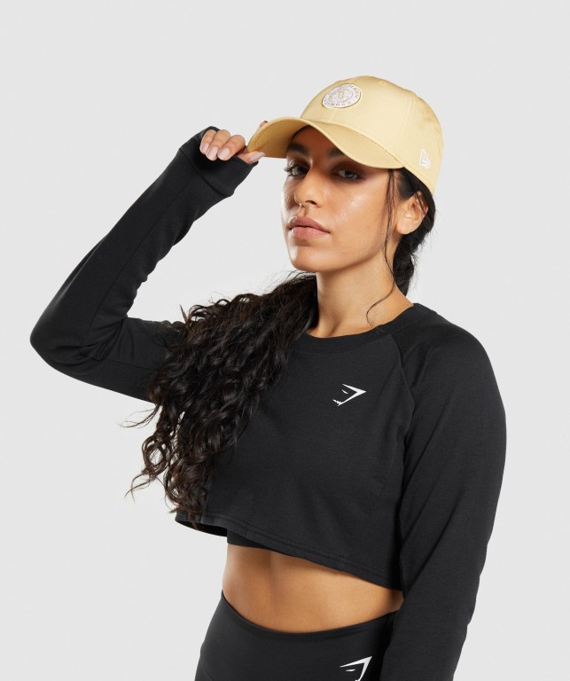 Gymshark New Era Legacy 9Forty Gul | B3UV2frxdBR