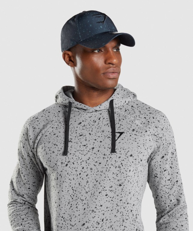 Gymshark New Era Universe Print Marineblå Hvite | dcrHYhLU2xR