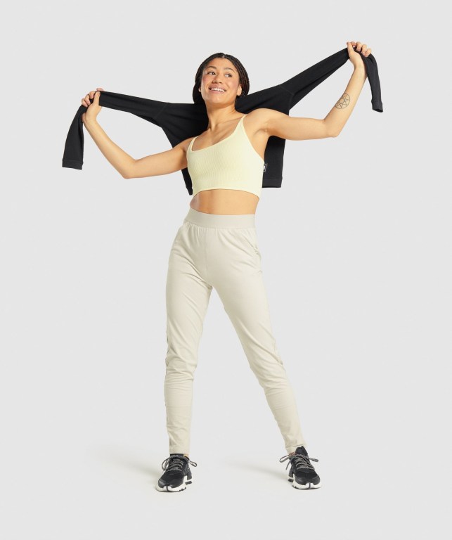 Gymshark Pause Bralette Gul | uQ7Q7VvVYZd