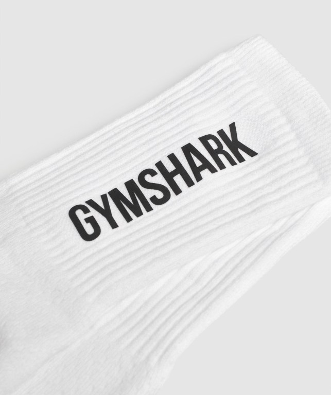 Gymshark Premium Logo Hvite | plMbJjzhp2j