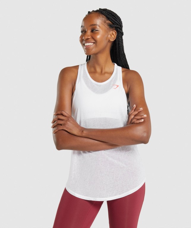 Gymshark Pulse Lette Hvite | j8J7MS1XGAA