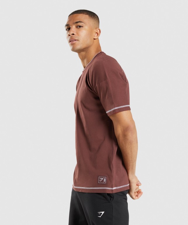 Gymshark Recess Rosa Brune Hvite | hCGBs43A9BM