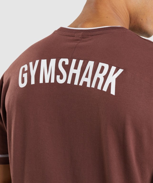 Gymshark Recess Rosa Brune Hvite | hCGBs43A9BM