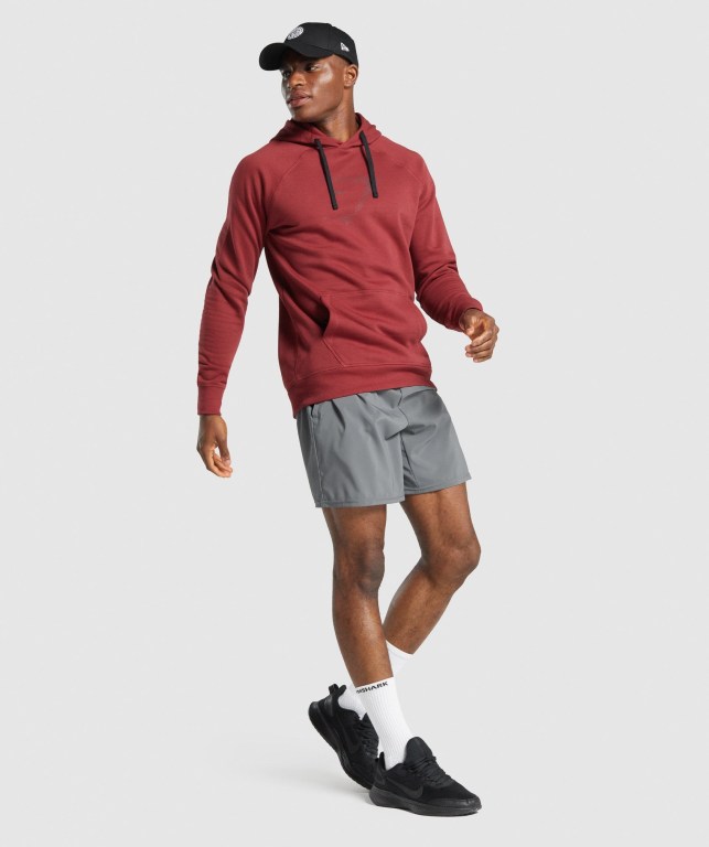 Gymshark Sharkhead Infill Burgunder | la1IfTTo2Og