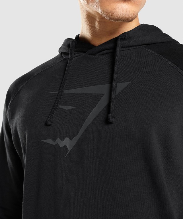 Gymshark Sharkhead Infill Svarte | dsh37kVz6j9