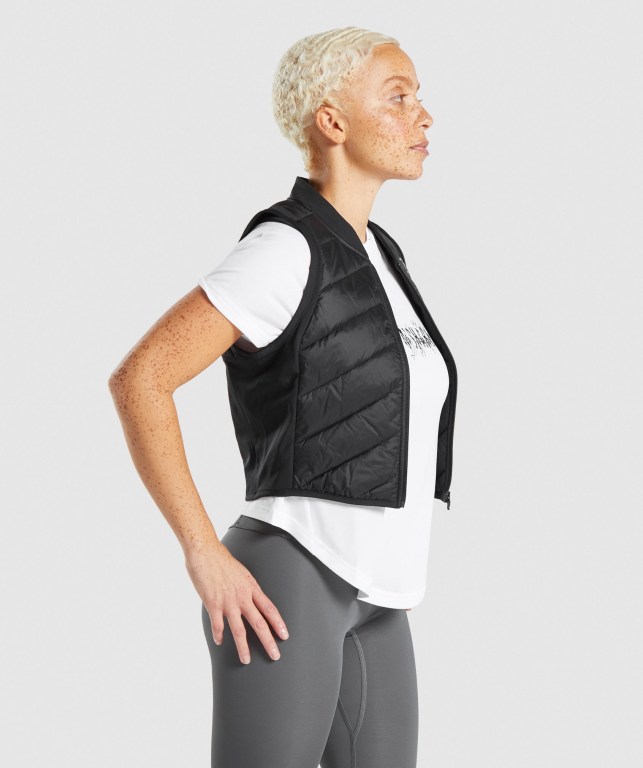 Gymshark Speed Gilet Svarte | GsiUSot2qKg