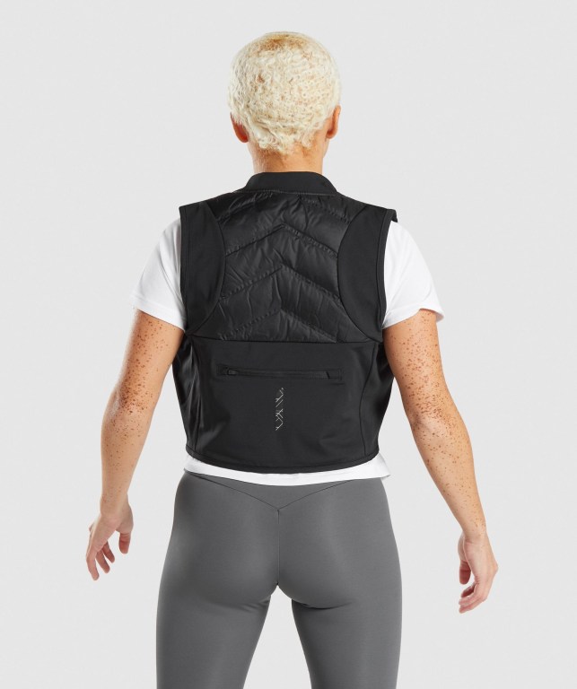 Gymshark Speed Gilet Svarte | GsiUSot2qKg