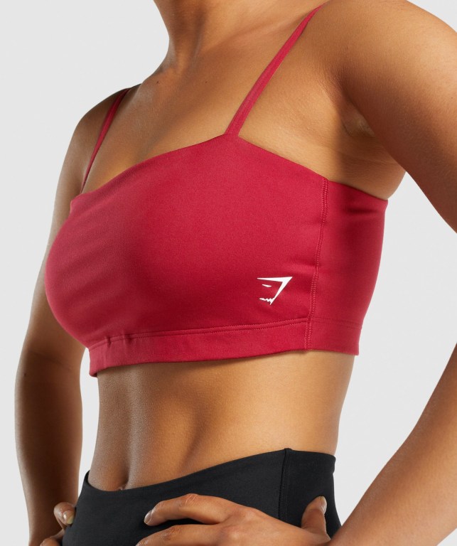 Gymshark Trenings Bandeau Burgunder | ZOgaHCsBsfT