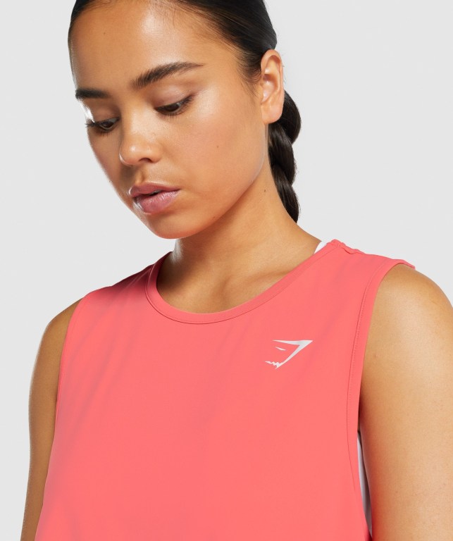 Gymshark Trenings Crop Rosa | XYyQsKMX6Nk