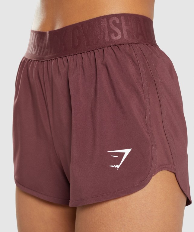 Gymshark Trenings Loose Fit Rosa Brune | DDOukuXyP7y