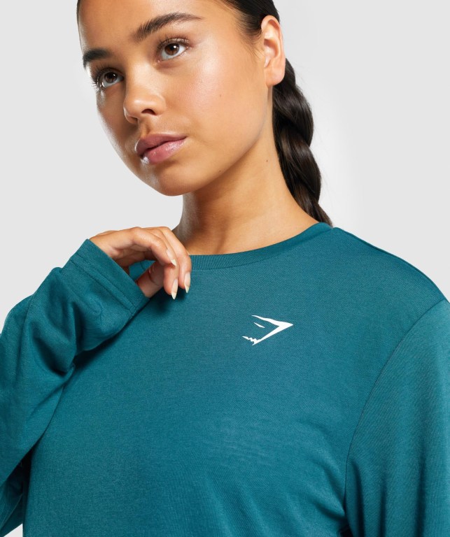 Gymshark Trenings Oversized Turkis | btxLpN8mrzY