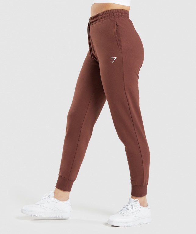 Gymshark Trenings Rosa Brune | 4MqqRHiMxre