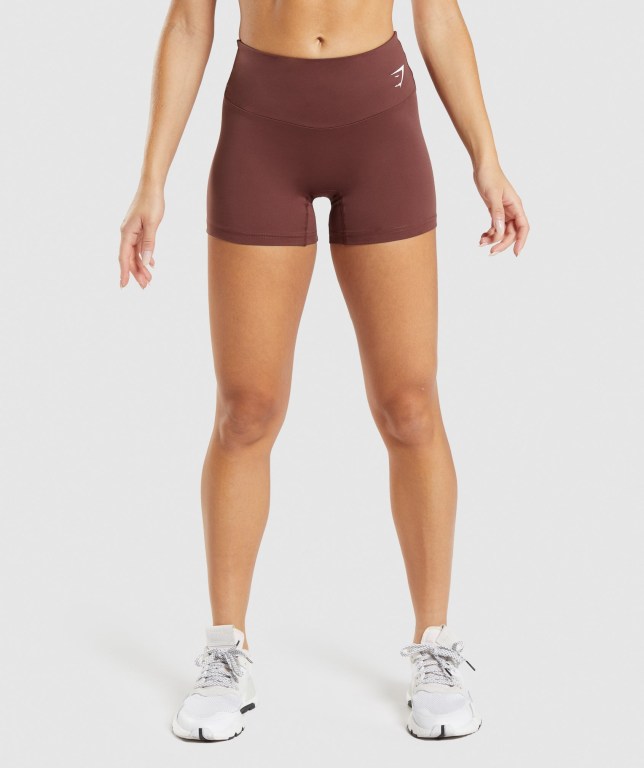 Gymshark Trenings Rosa Brune | TisonRs58DK