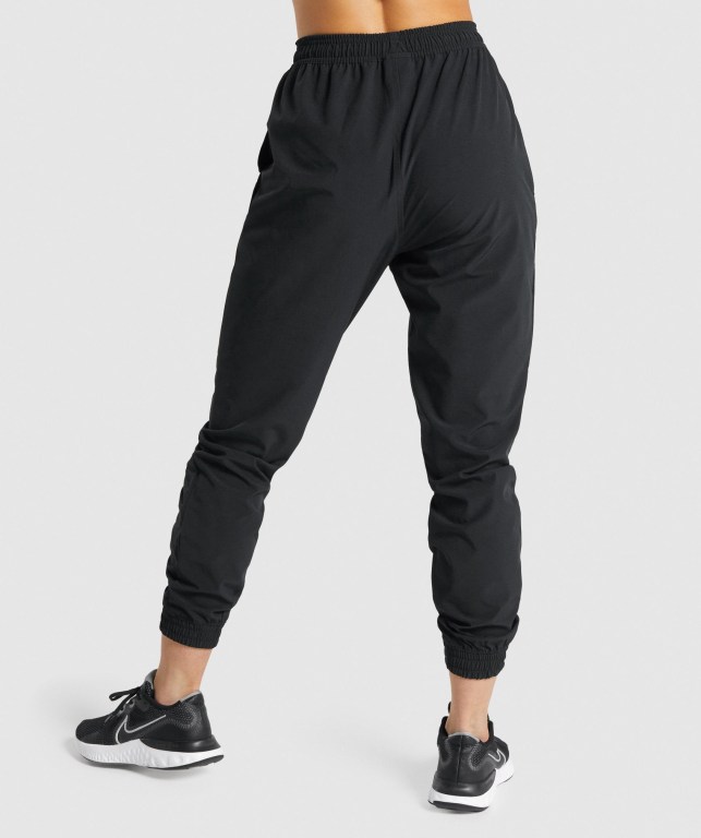 Gymshark Trenings Woven Svarte | hEhpaA2PO9B