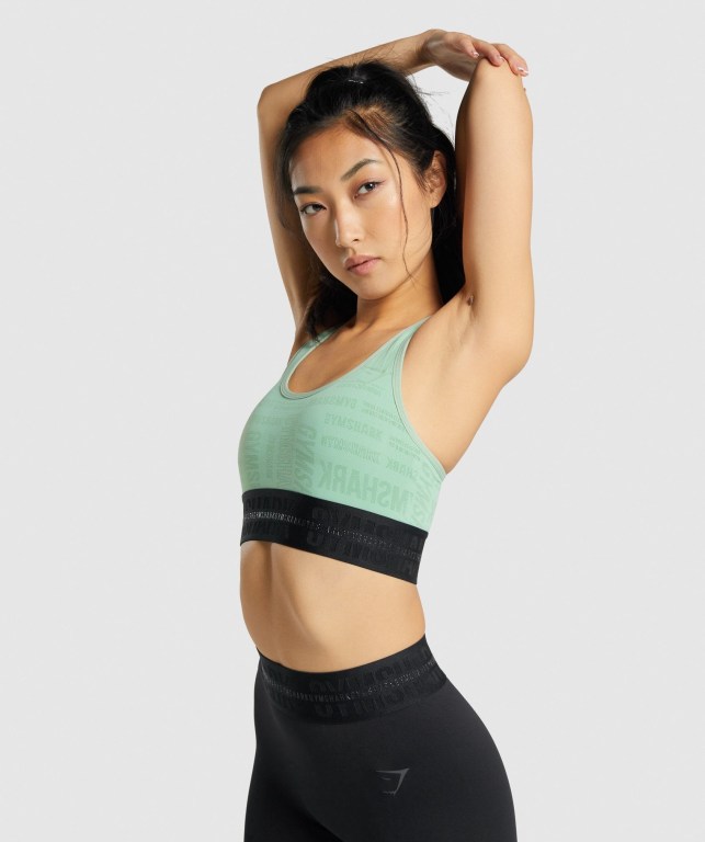 Gymshark Vision Sports Bra Grønn | lpL4VUhwCNL