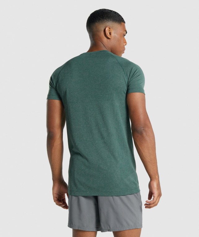 Gymshark Vital Light seamless Mørke Grønn | zo55efLlQmh