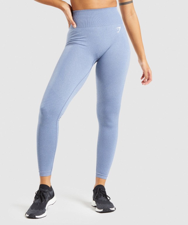 Gymshark Vital Seamless 2.0 Blå | QcAHaKe3fra