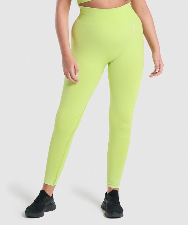 Gymshark Vital Seamless 2.0 Gul | k4SwOXqSMWV