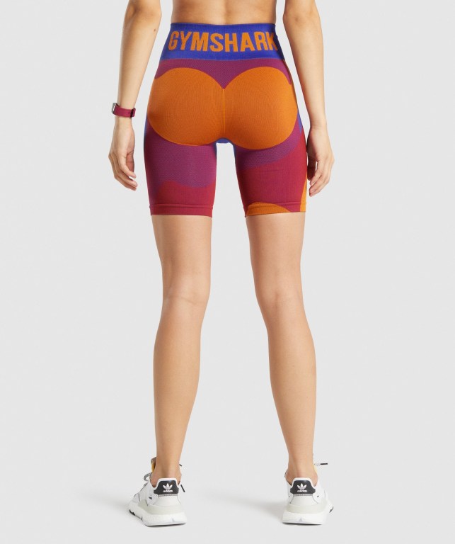 Gymshark WTFlex Seamless Cycling Rosa | fuj7xxeRKTA