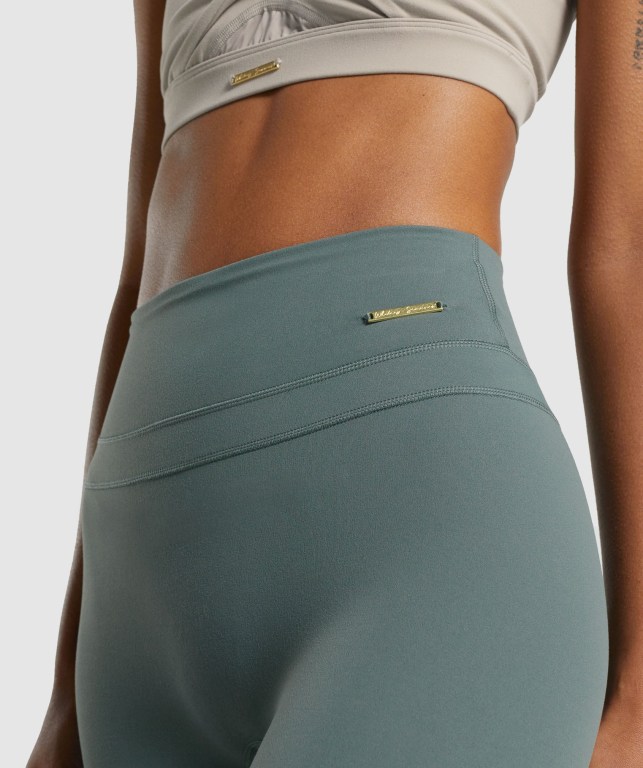 Gymshark Whitney High Rise Grønn | R1PrCqSXRoy