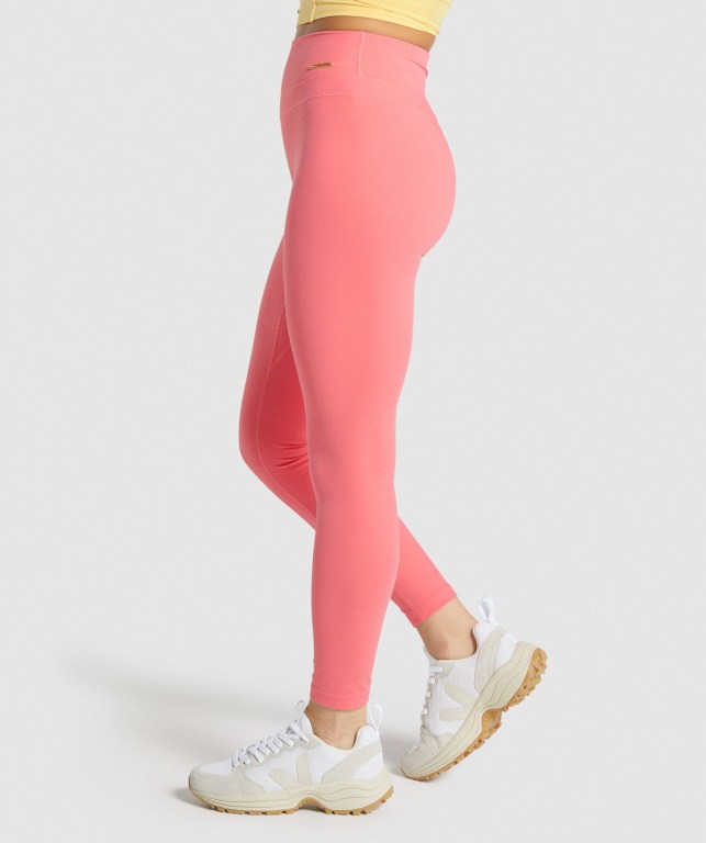 Gymshark Whitney High Rise Rosa | hPiFyMOlYOE