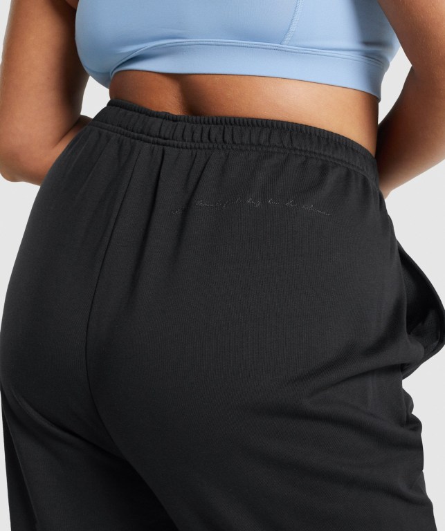 Gymshark Whitney Loose Svarte | Ns1SdkxXhoV