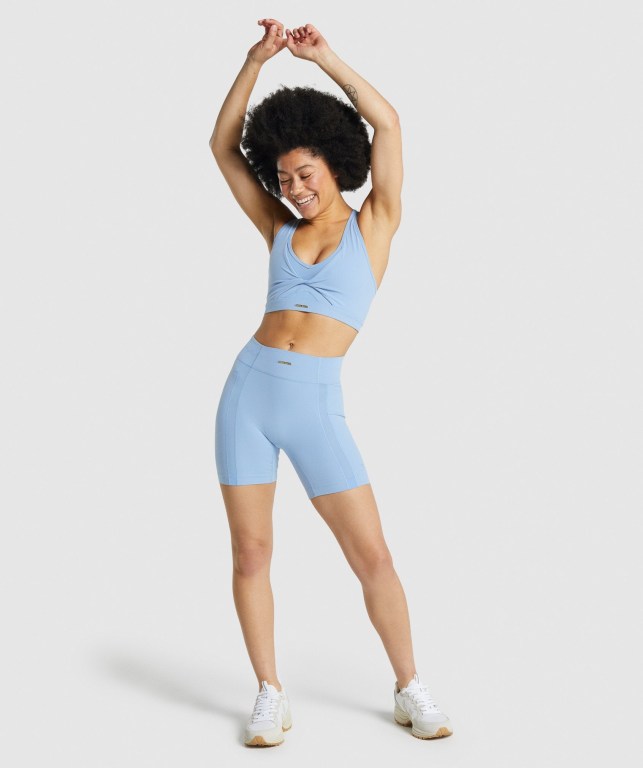 Gymshark Whitney Mesh Blå | df66Rboudlp