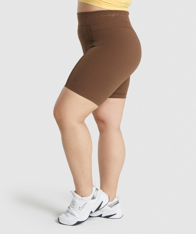 Gymshark Whitney Mesh Brune | sZd8R7wmXhq