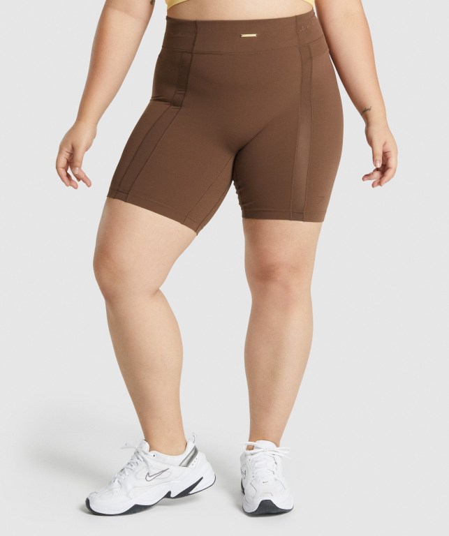 Gymshark Whitney Mesh Brune | sZd8R7wmXhq